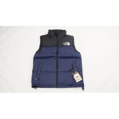 CANADA GOOSE Black Navy Blue vest down jacket 01