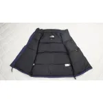 PKGoden TheNorthFace Black Navy Blue vest down jacket