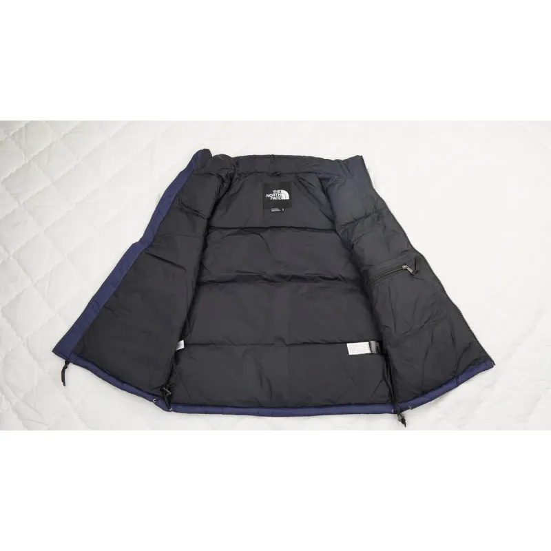 TheNorthFace  Black Navy Blue vest down jacket