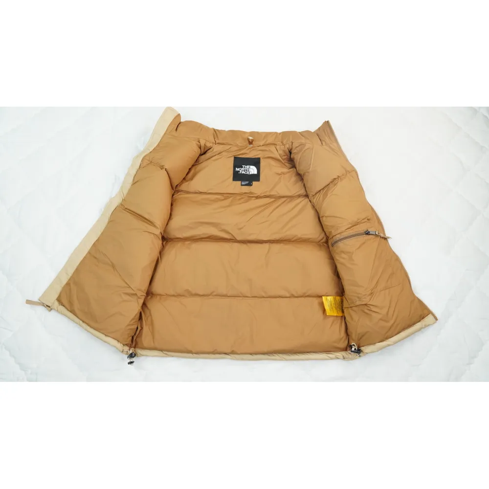 TheNorthFace Wheat Color vest down jacket