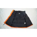 TheNorthFace Orange vest down jacket