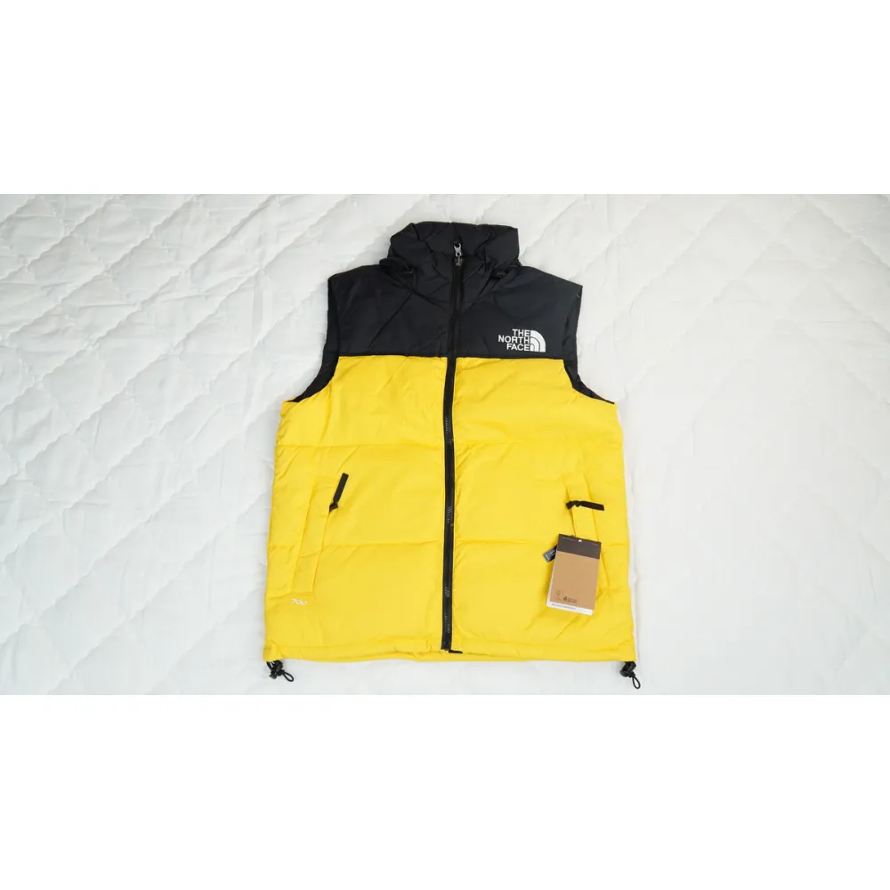 TheNorthFace Yellow vest down jacket