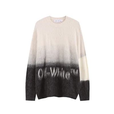 Off White Sweater White Black，396 01