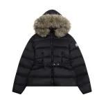 Moncler -Down jacket with Fox fur collar