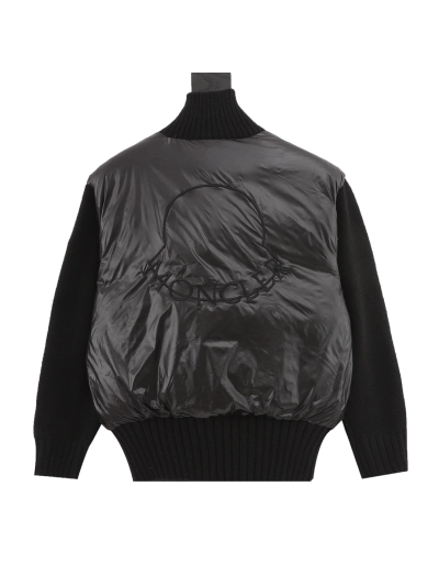  Moncler -Wool down jacket black 01