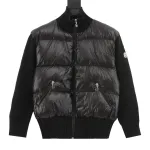 Moncler -Wool down jacket black