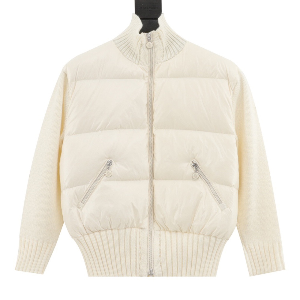 Moncler -Wool down jacket white