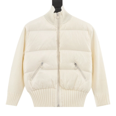 Moncler -Wool down jacket white 01