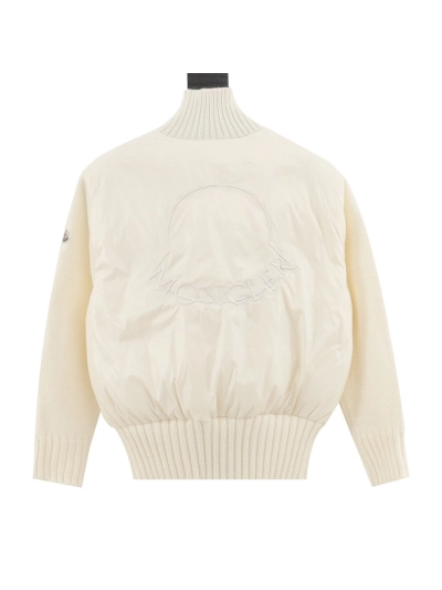  Moncler -Wool down jacket white 02