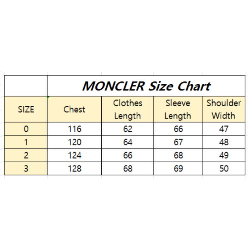  Moncler Down jacket