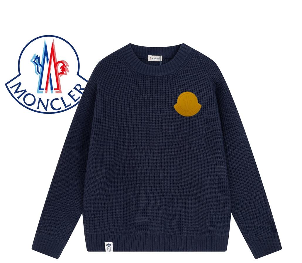 Moncler Waffle Sweater 1-dark blue