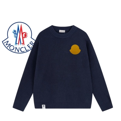 Moncler Waffle Sweater 1-dark blue 01