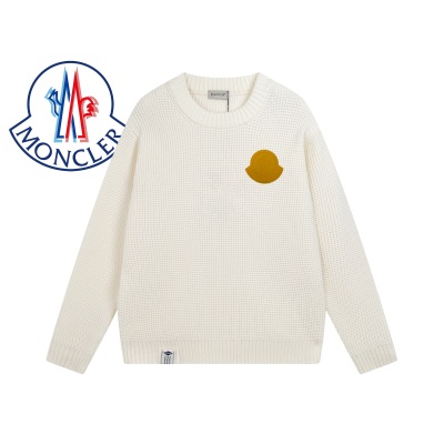 PKGoden Moncler Waffle Sweater 1-white 01
