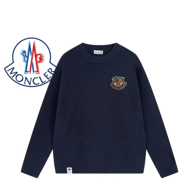 Moncler Waffle Sweater 2-dark blue 01