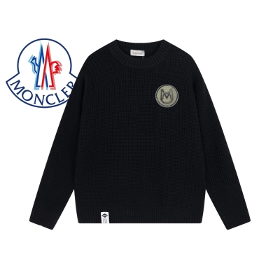 PKGoden Moncler Waffle Sweater 3-black 01