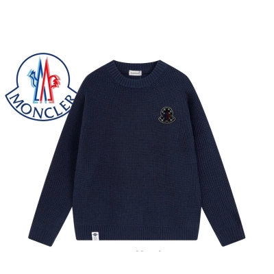 PKGoden Moncler Waffle Sweater 4-dark blue 01