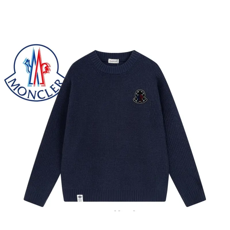 Moncler Waffle Sweater 4-dark blue