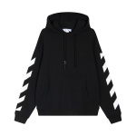 Off White Hoodie Arrow zebra striped