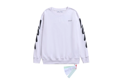 Off White Hoodie Black and White ，3021 01