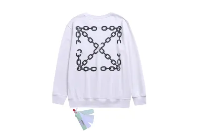 Off White Hoodie Black White，3025  02