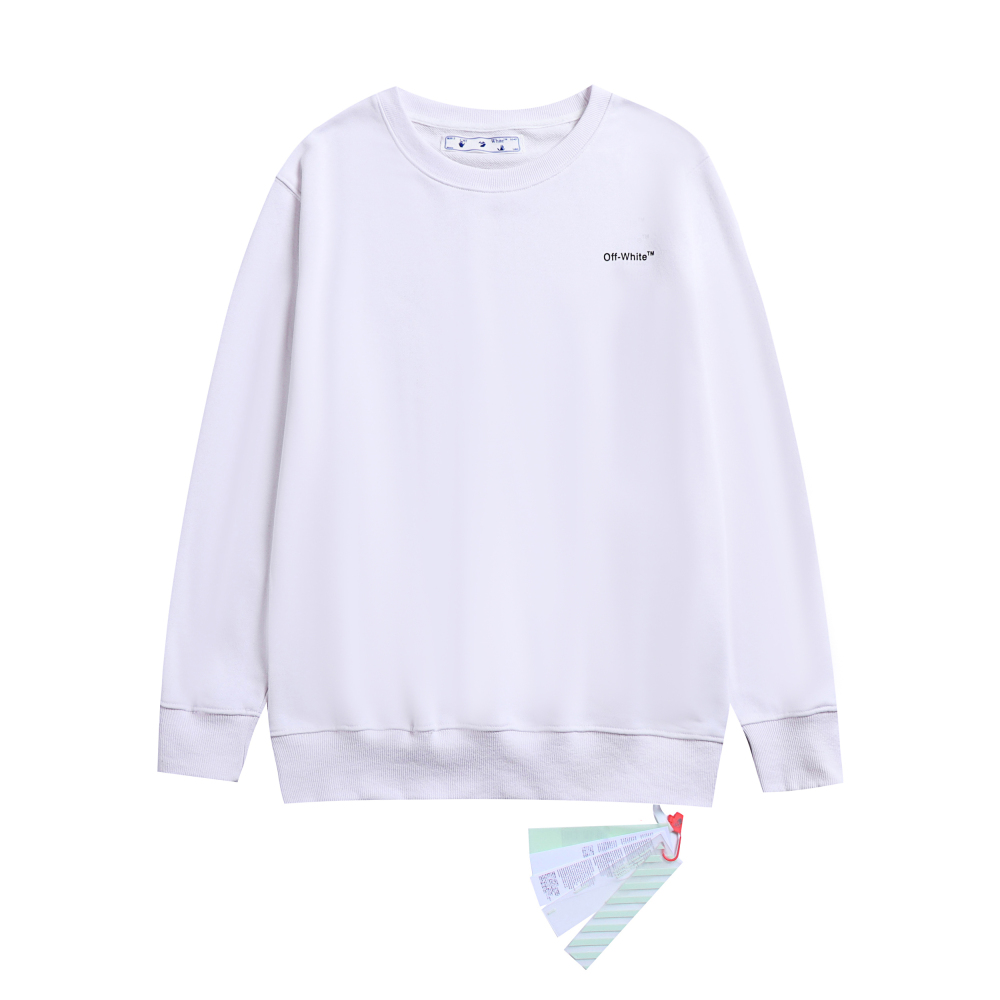  Off White Hoodie Black and white lines，3026