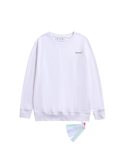 Off White Hoodie Black and white lines，3026 01