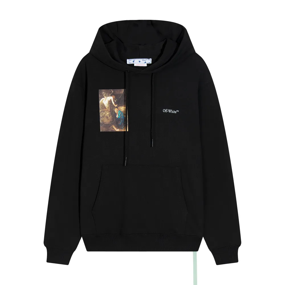 Off White Hoodie Caravaggio's Classic Oil Painting