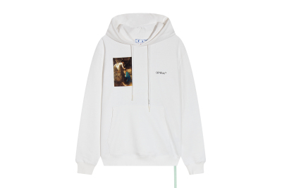  Off White Hoodie Caravaggio's Classic Oil Painting 02