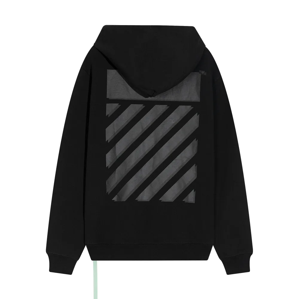 Off White Hoodie Classic zebra stripes