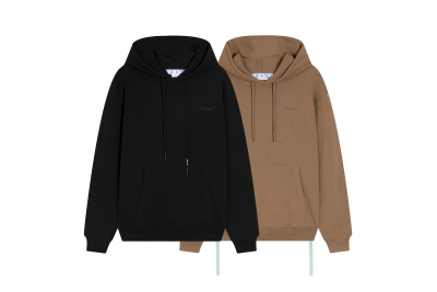  Off White Hoodie Classic zebra stripes 01