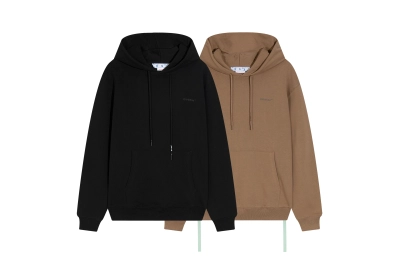  Off White Hoodie Classic zebra stripes 01