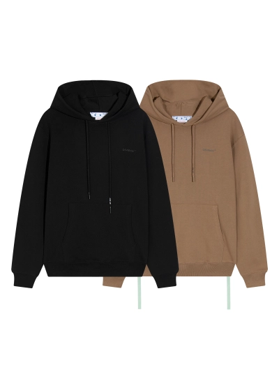  Off White Hoodie Classic zebra stripes 01