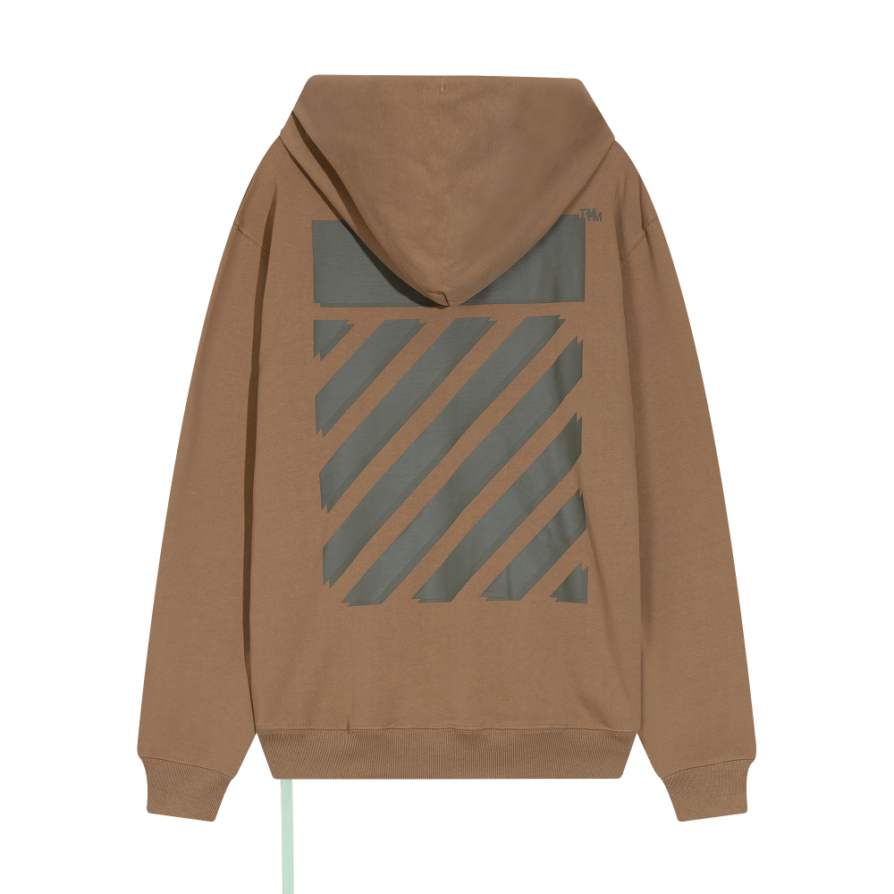  Off White Hoodie Classic zebra stripes