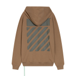  Off White Hoodie Classic zebra stripes
