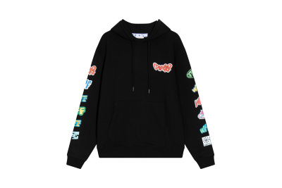  Off White Hoodie Colored trademark arrow 01