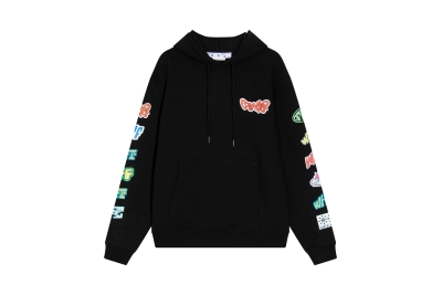  Off White Hoodie Colored trademark arrow 01