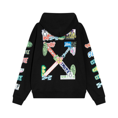  Off White Hoodie Colored trademark arrow 02