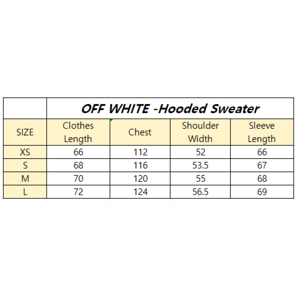 Off White Hoodie Alien pattern print