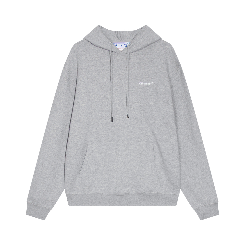  Off White Hoodie Electric zebra stripes
