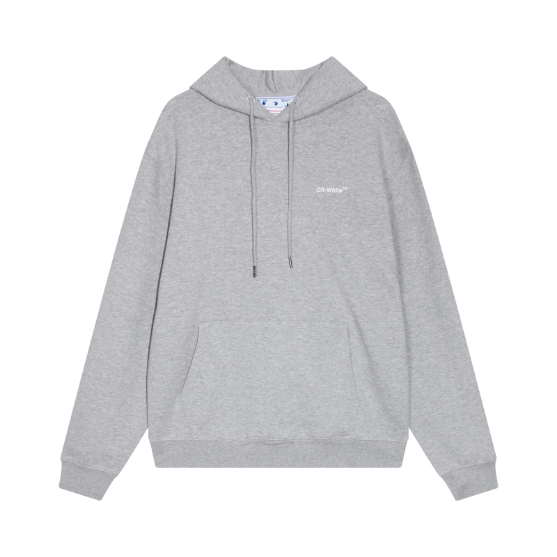  Off White Hoodie Electric zebra stripes