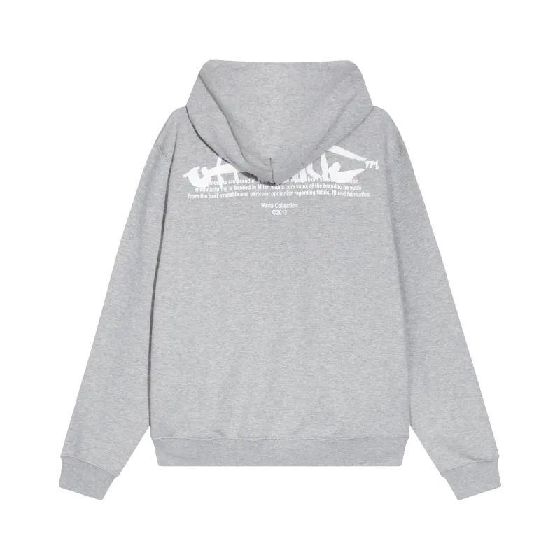 Off White Hoodie Logo Arrow