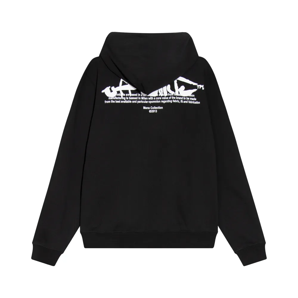 Off White Hoodie Logo Arrow