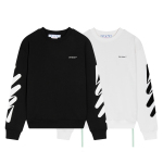  Off White Hoodie Wave zebra stripes