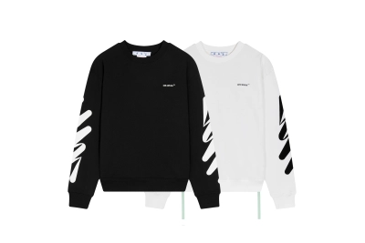  Off White Hoodie Wave zebra stripes 01