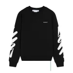 Off White Hoodie Wave zebra stripes