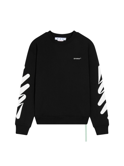  Off White Hoodie Wave zebra stripes 02