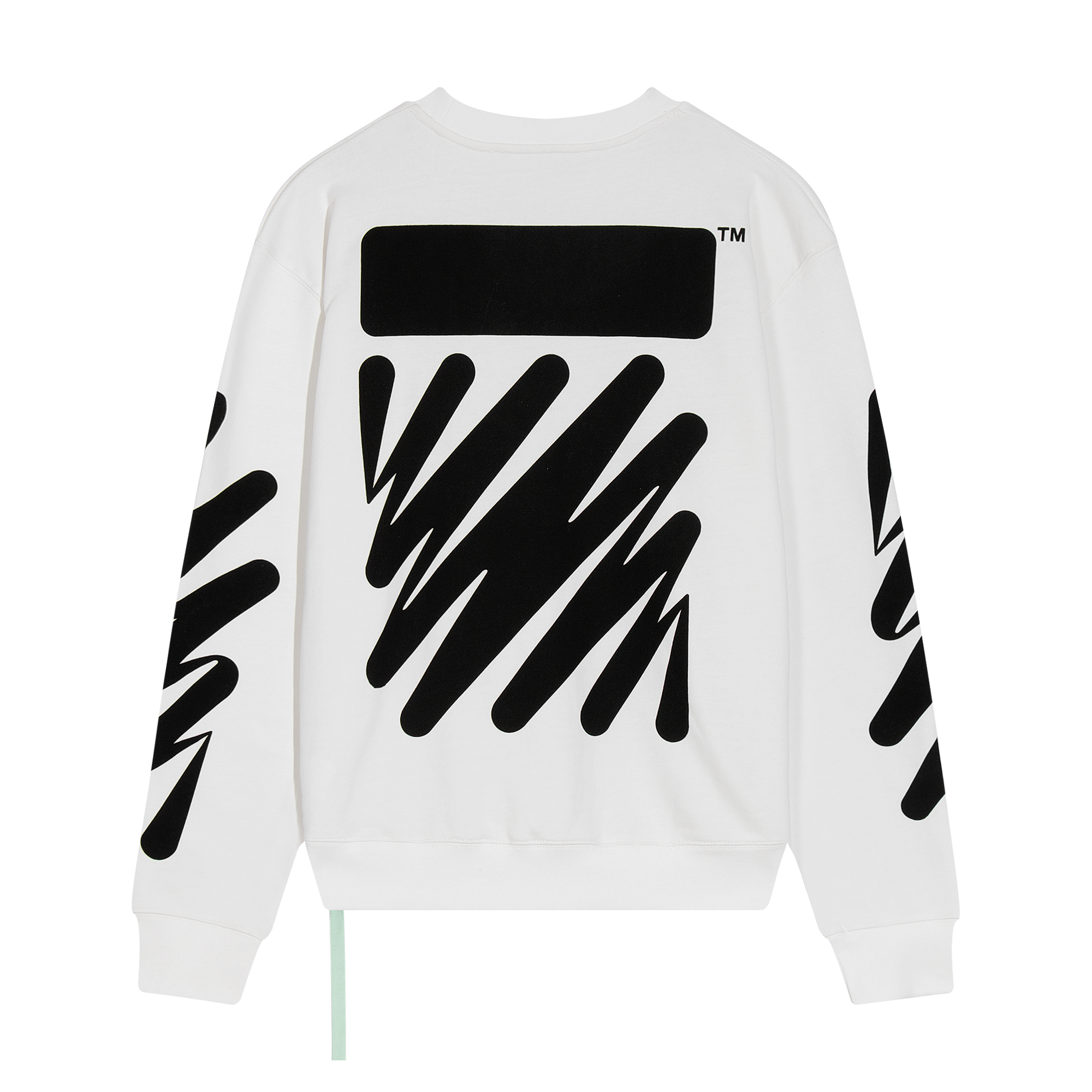  Off White Hoodie Wave zebra stripes
