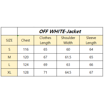  Off White Jacket AC Milan Co branded Heavy Industry Embroidery，S016 02