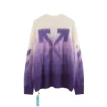 PKGoden Off White Sweater White purple，385