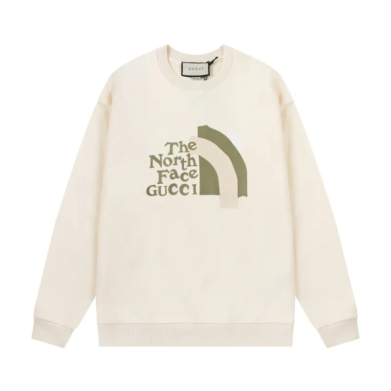 PKGoden The North Face Gucci T-Shirt Green Beige 